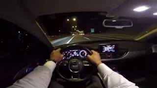 Audi ile son gaz makas Gece yollarda Ahmet Kaya ile Makas atma [upl. by Alansen]