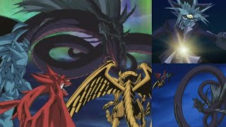 NOW I CALL FORTH THE 3 GODS OF EGYPT ATEM amp THE EGYPTIAN GODS vs THE GREAT LEVIATHAN in YUGIOH [upl. by Cummins]