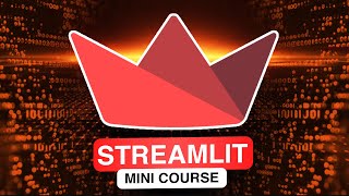 Streamlit Mini Course  Make Websites With ONLY Python [upl. by Aneema]