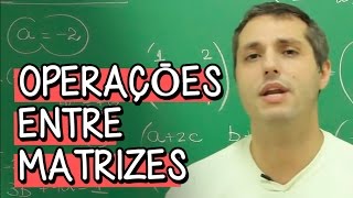 MATRIZ INVERSA COMO CALCULAR  OPERAÇÕES ENTRE MATRIZES [upl. by Norraf706]