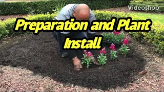 Flower bed preparation and install [upl. by Lagasse926]