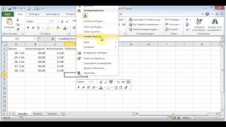 Excel 2010  Mehr als 24 Stunden mit Excel berechnenflv [upl. by Ianthe267]