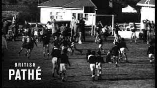 Young Aboriginals In A Rugby League 1965 [upl. by Jovita]