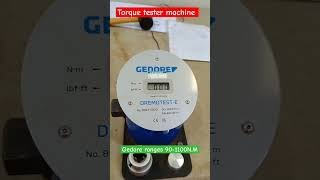 Torque wrench tester device Gedore mechanical [upl. by Cynth687]