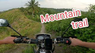 Yamaha XTZ 125  Mountain Trail Philippines South Mindanao [upl. by Server]