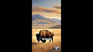 Bison North America ke Prairies ke Raja [upl. by Vey828]