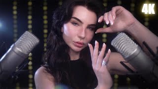 ASMR 1 Hour of Mouth Sounds Cupped Whispers amp Visuals for Sleep ‧͙⁺˚･༓☾ Delay4K [upl. by Arreit]