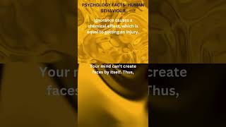 PSYCHOLOGY FACTS HUMAN BEHAVIOURNociception and Paramnesia shorts shortsfeed youtube facts [upl. by Nelan494]