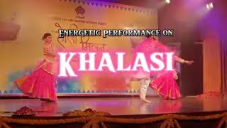 Energetic Performance on Khalasi Song  Song by Achint and Aditya Gadhvi [upl. by Barkley39]