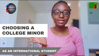 Choosing Your College Minor  Kutemwa Masafwa [upl. by Avlasor]