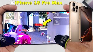 iPhone 16 pro max gaming free fire gameplay with handcam 2 finger [upl. by Anovad]