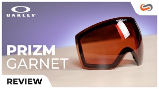 Oakley PRIZM Garnet Snow Goggle Lens Review  SportRx [upl. by Stoops]