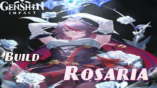 Genshin Impact  Build Rosaria ❄💀 [upl. by Achorn630]