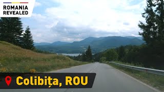 🔴 Romania • Colibița 🇷🇴 【1080p HD】• Driving to Colibița Lake [upl. by Gilburt37]