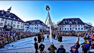 Kinderumzug amp Narrenbaumstellen 2024  150 Jahre Narrenzunft Neustadt 1874 eV  Hochschwarzwald [upl. by Okkin]