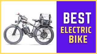 Best Electric Bike  Custom 26 Inch Fat Snow Tire Ebike Review [upl. by Drannel541]