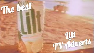 The best Lilt soft drink TV adverts compilation [upl. by Akcimehs]