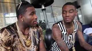 Adrien Broner amp Soulja Boy Clowning On Ace Hood [upl. by Shaw474]