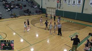 Schalmont High School vs Cohoes High School Womens Varsity Basketball [upl. by Haletky]