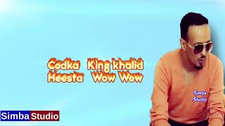 King khalid heestii wow wow lyrics [upl. by Eirehc]