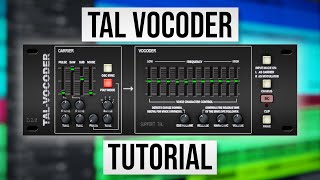 How To Use TALVocoder [upl. by Sollars]