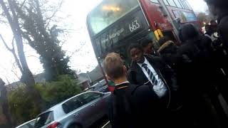 BLIND CHANGE Route 663 From Regina Coeli School Purley Harris Academy To Not In Service [upl. by Ellehcar826]