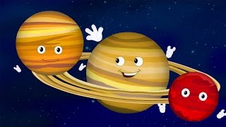 Canción de los planetas  Poemas para niños  Aprender planetas  Planets Names  Planet Song [upl. by Targett]