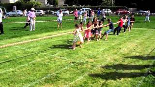 Chilmark Horticultural Society 2012 Village Show  Tug of war [upl. by Tremayne]