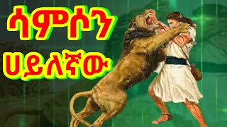 ሀይለኛው ሳምሶን ነጣም አስገራሚ ታሪክ ነው እስከመጨረሻው ተመልከቱ ethiopian orthodox samson history እፀ ጳጦስ ሚዲያ [upl. by Orabel]