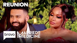 Phaedras ExHusband Apollo Makes Surprise Visit at Reunion  Married to Medicine S10 E17  Bravo [upl. by Naujik]