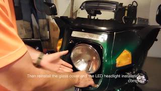 R100RT LED headlight [upl. by Annwahs]