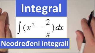 Neodredjeni integrali 22 [upl. by Anelrats]