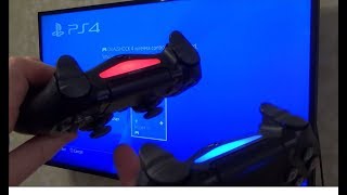 How to Connect PS4 Controllers to a PlayStation 4 Pro Console [upl. by Lisette693]