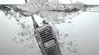 The IC41W  Icoms Waterproof UHF CB [upl. by Caroline]