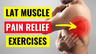 Latissimus Dorsi Pain Relief Exercises in 5 min [upl. by Doowron]