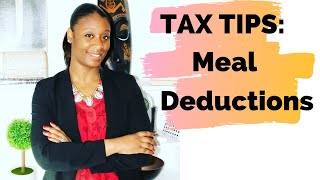 DONT CLAIM BEFORE WATCHING Trucker Tips Meal Deduction Must Know Info [upl. by Mitzl]