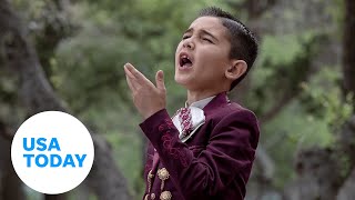 Meet 7yearold Mateo Lopez the worlds youngest mariachi  USA TODAY [upl. by Almita933]