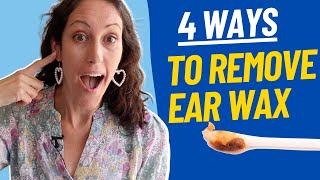 4 Ways To Remove Ear Wax Blockage Fast  Clear Out Your Ear Wax At Home [upl. by Ellenohs701]