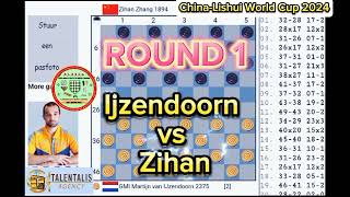 Martijn Ijzendoorn vs Zihan Zhang Round 1 China Lishui World Cup 2024 [upl. by Llenyr]