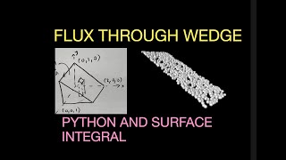 Calculate the Flux Through the Surface of a Wedge Two Methods [upl. by Oak]