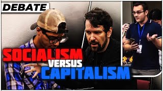 quotI DONT KNOWquot Destiny Actually Stumps A Socialist In IRL Debate [upl. by Rbma113]