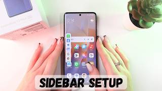 How to Set Up the Sidebar on Your Xiaomi Redmi Note 13 Pro 5G A Quick Guide [upl. by Arodnap331]