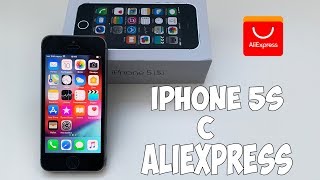 iPhone 5S ЗА 7000Р ВОССТАНОВЛЕННЫЙ С АЛИЭКСПРЕСС НОРМ ЛИ В 2018 ГОДУ [upl. by Aehcsrop]