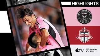 Inter Miami CF vs Toronto FC  Full Match Highlights  July 17 2024 [upl. by Knarf]