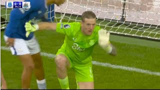 Jordan Pickford Penalty Save  Everton vs Newcastle 00 Highlights  Premier league 202425 [upl. by Zadoc]