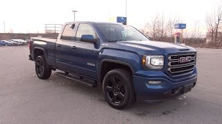 2017 GMC SIERRA 1500 SLE ELEVATION EXT CAB  Stone Blue Metallic [upl. by Graig]