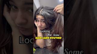 HAIRCARE at HOME🏠💆‍♀️ haircare haircaretips routines yt trending youtube creator hair [upl. by Gar]