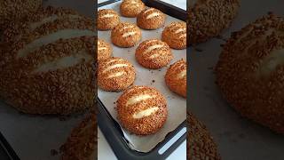 Mayasız Simit Poğaça Tarifi poğaca simitpoğaça food shortsvideo shortvideo keşfet [upl. by Airamana]