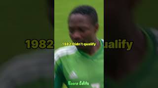 Nigeria World Cup history 19302022 shorts football nigeria [upl. by Kalie]