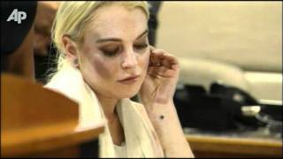 Raw Video Lohan Taken Into Custody [upl. by Harshman556]